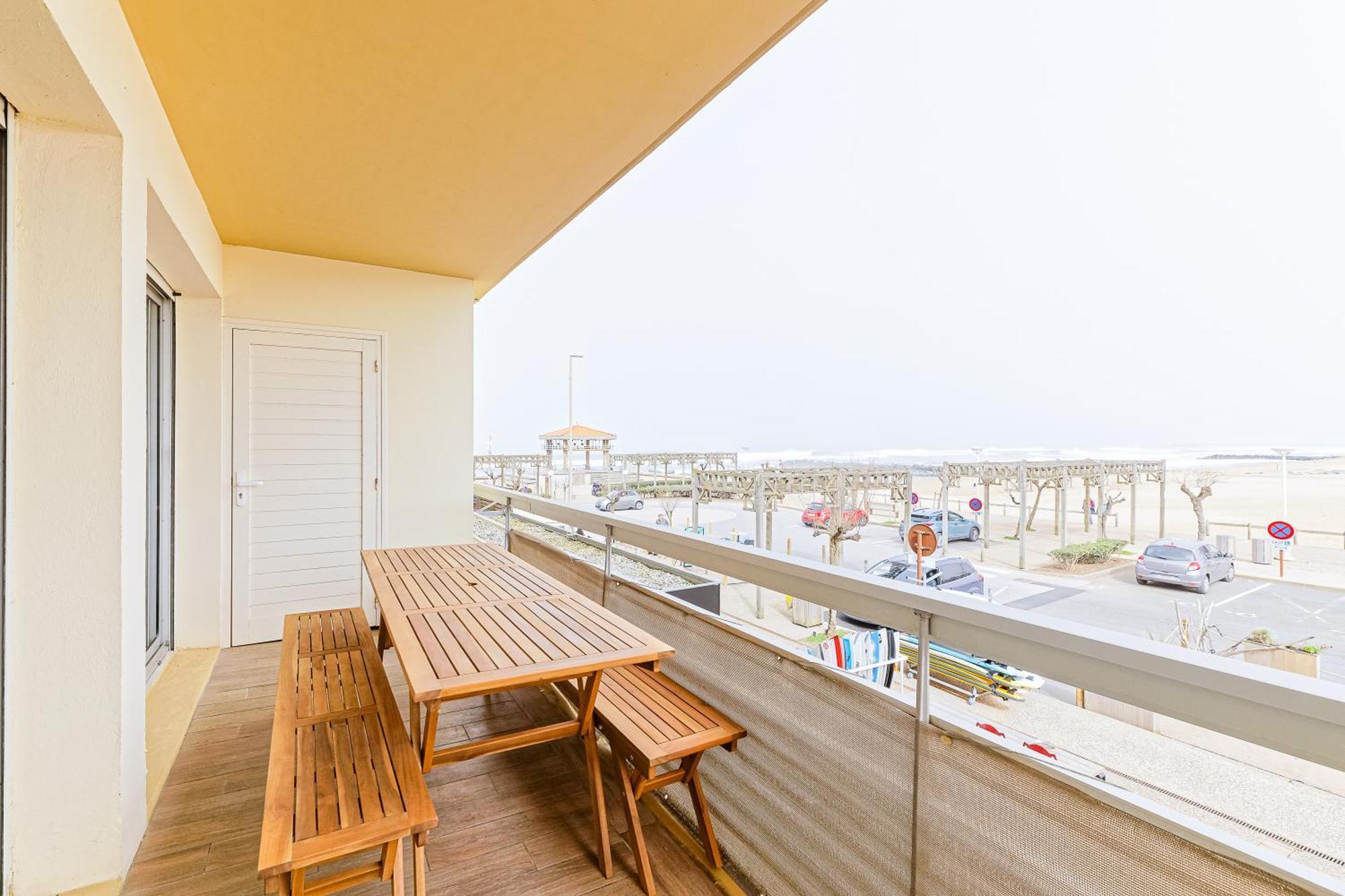 Golden Sand Anglet Biarritz - Front De Mer - Parking Privatif Gratuit Exterior photo